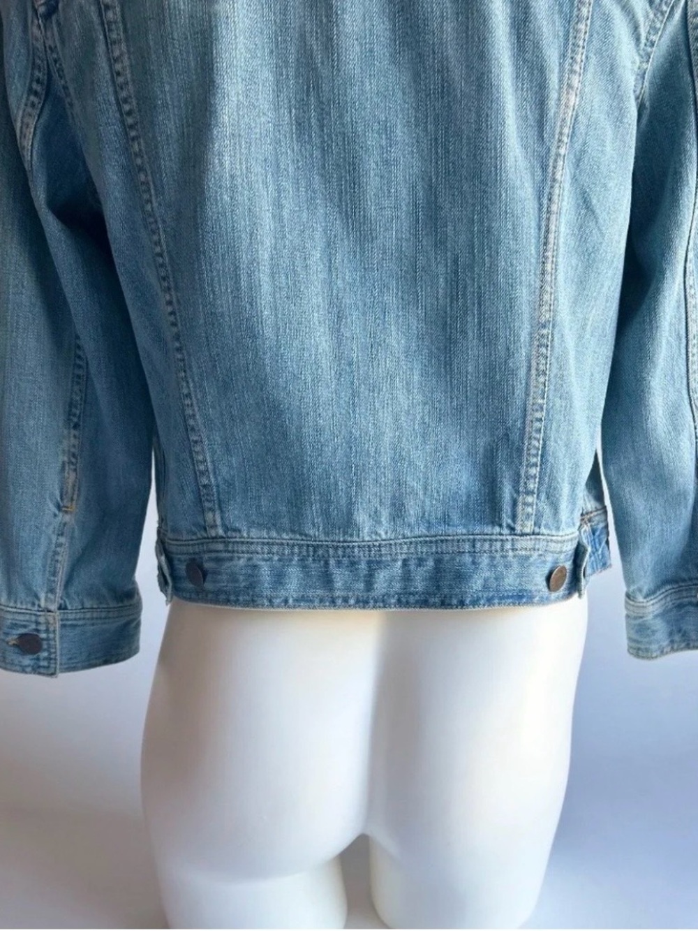 Ralph Lauren Blue Denim Cotton Classic Jacket size S - Picture 8 of 13